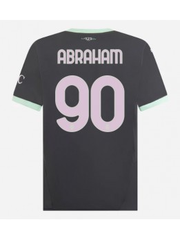 Billige AC Milan Tammy Abraham #90 Tredjedrakt 2024-25 Kortermet